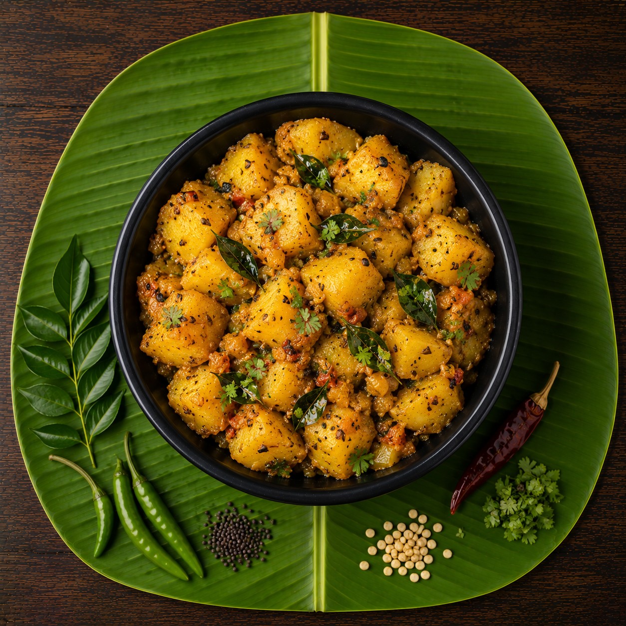 Aloo Masala (Tamil Nadu Style)